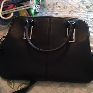 Large Ladies Black Handbag Also has long straps